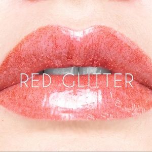 LipSense Red Glitter Gloss Brand New!